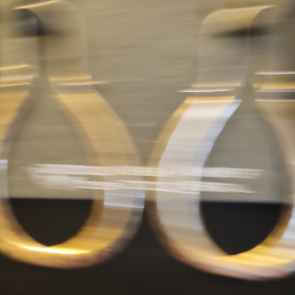 The Sak Gold Textured Hoop Earrings - Picture 4 of 5